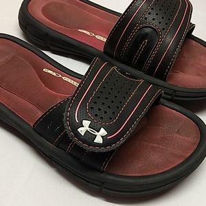 Girls 2 Under Armour Foam Cushion Sandals